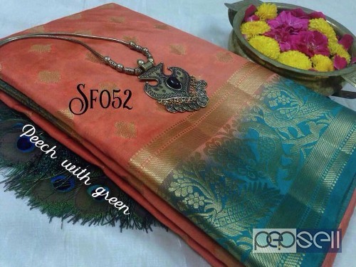 SF052 brand tussar silk sarees non catalog at wholesale moq- 10pcs no singles price- rs750 each 0 