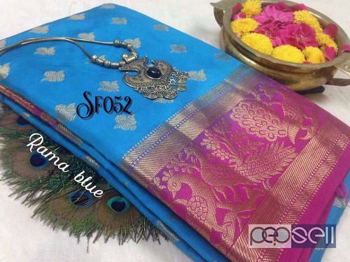 SF052 brand tussar silk sarees non catalog at wholesale moq- 10pcs no singles price- rs750 each 1 