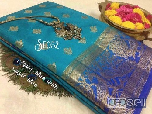 SF052 brand tussar silk sarees non catalog at wholesale moq- 10pcs no singles price- rs750 each 2 