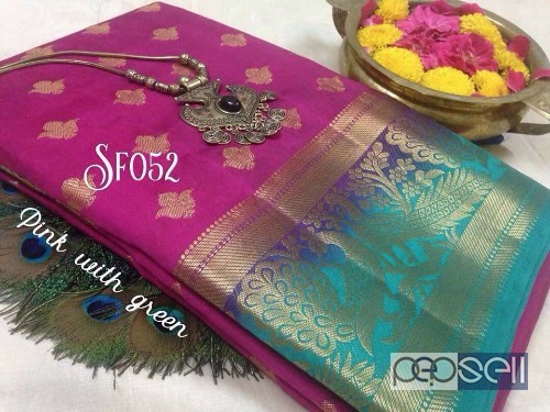 SF052 brand tussar silk sarees non catalog at wholesale moq- 10pcs no singles price- rs750 each 3 