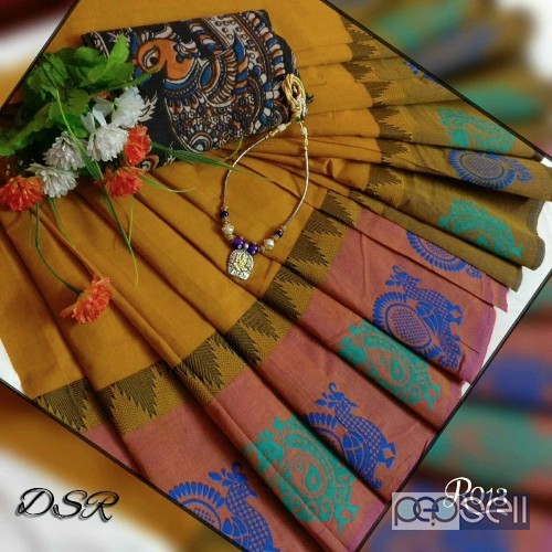 DSR brand chettinad cotton sarees non catalog price- rs750 each moq- 10pcs no singles 5 