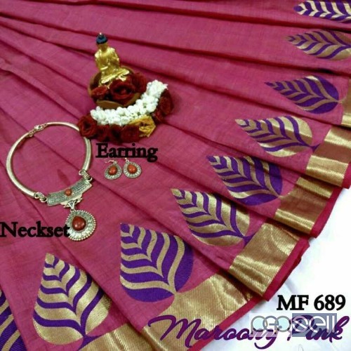 MF689 brand tussar silk sarees non catalog at wholesale moq- 10pcs no singles price- rs750 each 0 