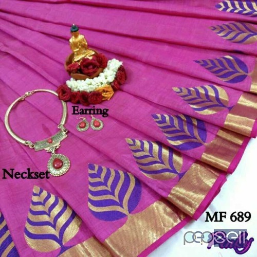 MF689 brand tussar silk sarees non catalog at wholesale moq- 10pcs no singles price- rs750 each 1 