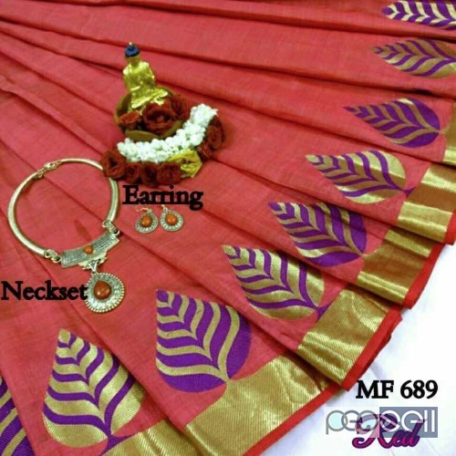 MF689 brand tussar silk sarees non catalog at wholesale moq- 10pcs no singles price- rs750 each 2 