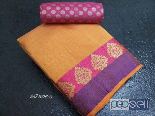 SV306-7 kollam silk sarees full combo set price- rs750 each moq- 10pcs no singles 4 