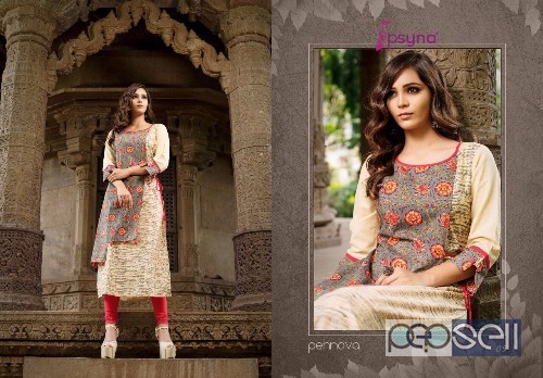 cambric printed kurtis from psyna vol1 at wholesale available moq- 7pcs no singles size- m to 3xl 2 