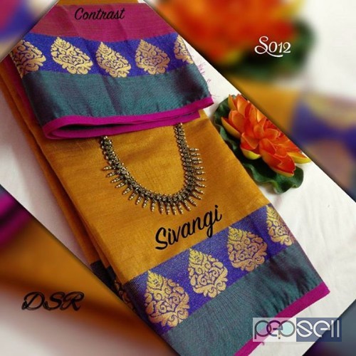 DSR sivangi sarees tussar silk combo - rs750 each moq- 8pcs no singles wholesale only 1 