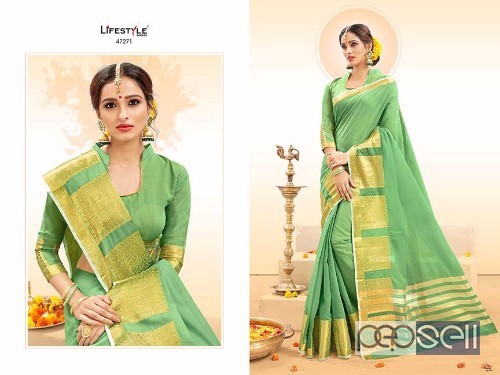cotton silk south sarees from lifestyle palam silk vol2 at wholesale 0 