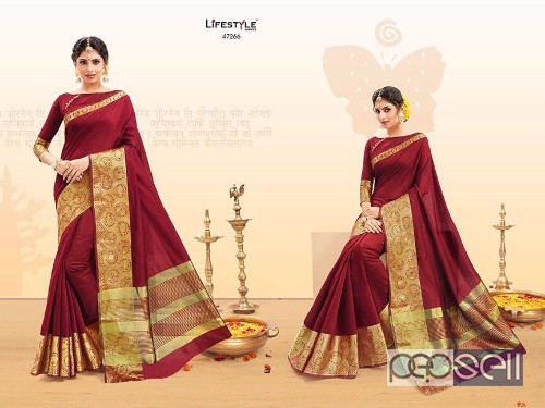 cotton silk south sarees from lifestyle palam silk vol2 at wholesale 3 