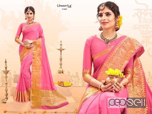 cotton silk south sarees from lifestyle palam silk vol2 at wholesale 4 