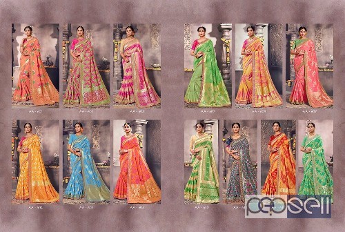 ikkat silk vol2 sarees by aloukik at singles and wholesale available singles at rs3500 each buyers can contact us for the same 0 