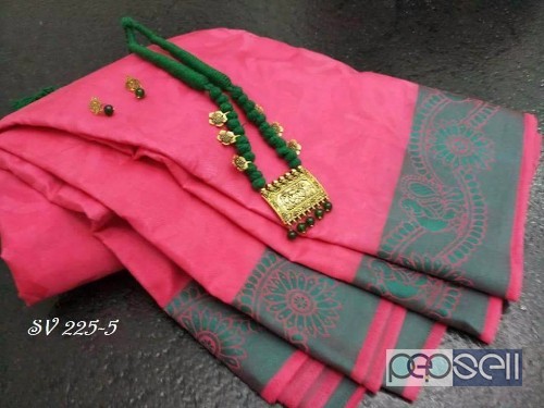 SV-225 tussar embossed silk sarees at wholesale price- rs750 each moq- 10pcs no singles or retail wholesalenoncatalog.blogspot.in 0 