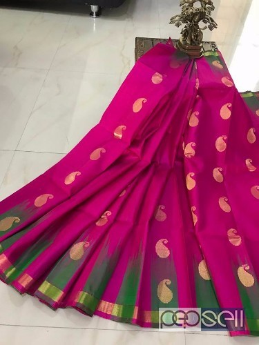 gadhwal soft jute silk mango buttis sarees at wholesale price- rs5500 each wholesalenoncatalog.blogspot.in 4 
