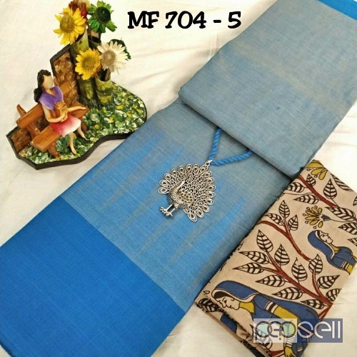 MF-704 brand chettinad cotton sarees non catalog at wholesale moq-10pcs no singles or retail price- rs750 each 4 