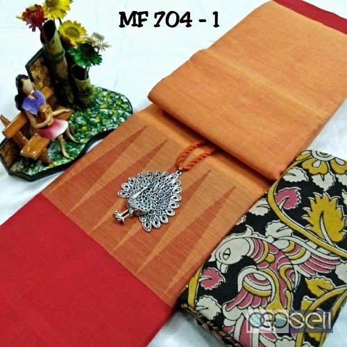 MF-704 brand chettinad cotton sarees non catalog at wholesale moq-10pcs no singles or retail price- rs750 each 5 