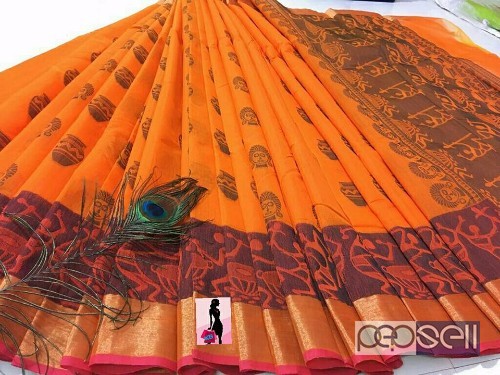 KB brand kora silk sarees- rs750 each moq- 10pcs no singles or retail 2 
