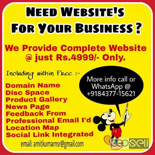 Need website for your business  ₹4,999 0 
