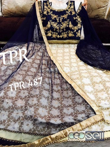 tpr lehenga silk embroidered readymade collection available rs2800 each size- 34-48 available 0 
