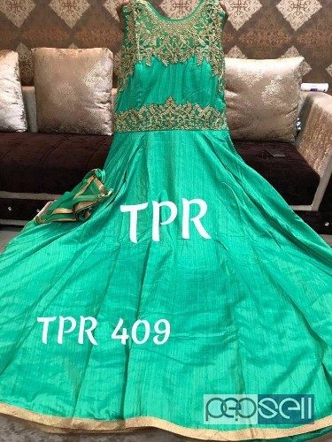 TPR brand collection silk designer gowns price- rs2500 size- 34-48 0 