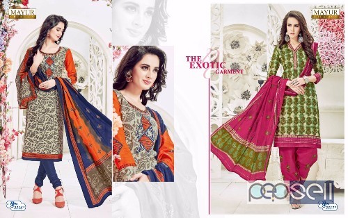 cotton printed churidar suits from mayur khushi vol35 at wholesale available moq- 35pcs no singles 4 