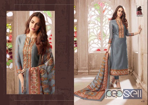 abir by sahiba chanderi silk catalog at wholesale moq- 12pcs singles available at rs1900 each 4 