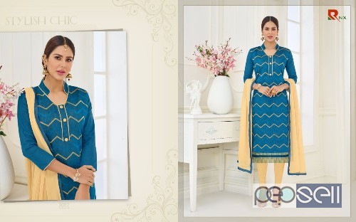 elegant rishab nx supriya cotton embroidery suits with nazneen dupatta available 4 