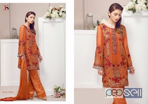 elegant deepsy mahrosh 5 georgette pakistani suits with nazneen dupatta 3 