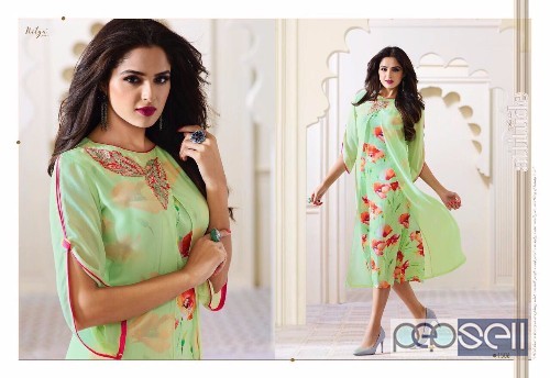georgette kurtis from lt 1501 series catalog at wholesale moq- 12pcs no singles size- m to 3xl 1 