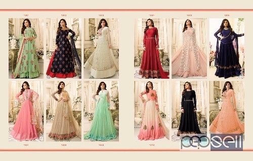 ravishing heavy designer georgette and silk nitya vol 109 salwar suits available 0 