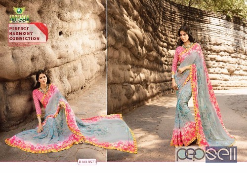 georgette printed sarees from sanskar suhane pal vol13 at wholesale moq- 18pcs no singles 0 