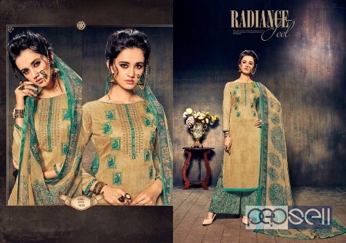 elegant karachi prints zam silk emboidered plazzo suits available 3 