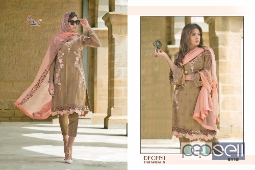 elegant shree fabs decent premium vol 8 georgette pakistani suits available 2 