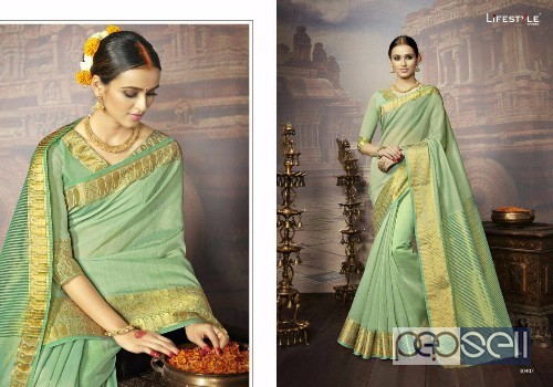 elegant lifestyle khadi silk vol 12 weaving silk sarees with running blouse available 1 