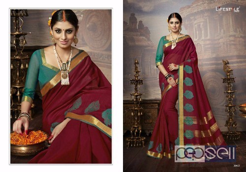 elegant lifestyle khadi silk vol 12 weaving silk sarees with running blouse available 3 