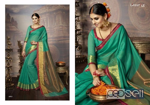 elegant lifestyle khadi silk vol 12 weaving silk sarees with running blouse available 4 