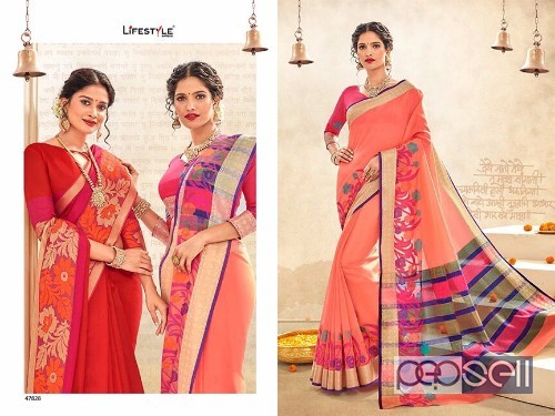 elegant lifestyle vaidehi weaving silk sarees with blouse piece available 2 