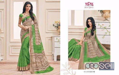 elegant vipul rose queen raj nandini fancy designer sarees available 4 