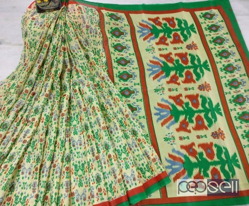 elegant kalamkari and pochampally printed manipuri kota silk sarees available 1 