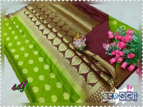 SDF brand organza silk sarees- rs800 each moq- 10pcs no singles or retail 1 
