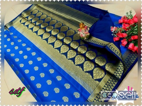 SDF brand organza silk sarees- rs800 each moq- 10pcs no singles or retail 4 