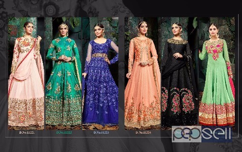 hotlady maheera designer floor length anarkali suits at singles singles at rs3300 each wholesale at rs3250 each 3 