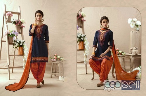 kessi patiala house vol57 cotton satin emboidery suits at wholesale moq- 12pcs price- rs760 each no singles 1 