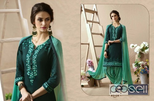 kessi patiala house vol57 cotton satin emboidery suits at wholesale moq- 12pcs price- rs760 each no singles 3 