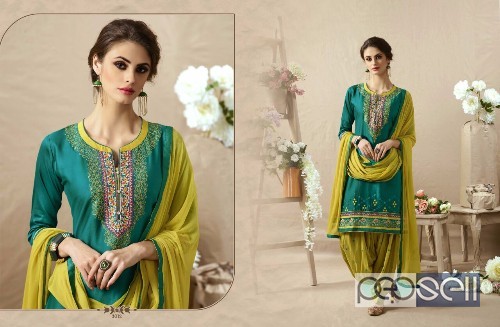 kessi patiala house vol57 cotton satin emboidery suits at wholesale moq- 12pcs price- rs760 each no singles 4 