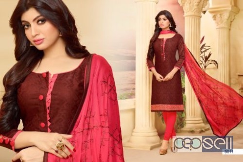 samaira hasya cotton jacquard suits catalog at wholesale available moq- 12pcs no singles price- rs550 each 1 