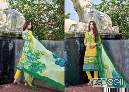varsha saanjh cotton lawn printed suits catalog at wholesale moq- 12pcs no singles price- rs1150 each 2 