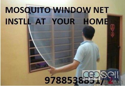 mosquito window net instal at your home 1 