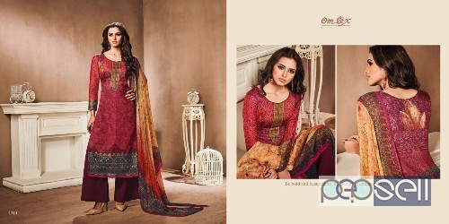 omtex nevena cotton printed suits with plazo bottom at wholesale moq- 9pcs no singles price- rs1200 each\ 4 