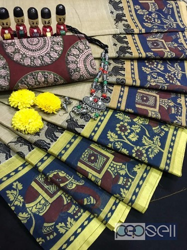 VB brand cotton chettinad sarees  price- rs750 each moq- 10pcs no singles or retail 2 