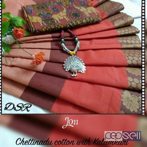 DSR brand chettinad cotton sarees at wholesale moq- 10pcs price- rs750 each no singles or retail 3 